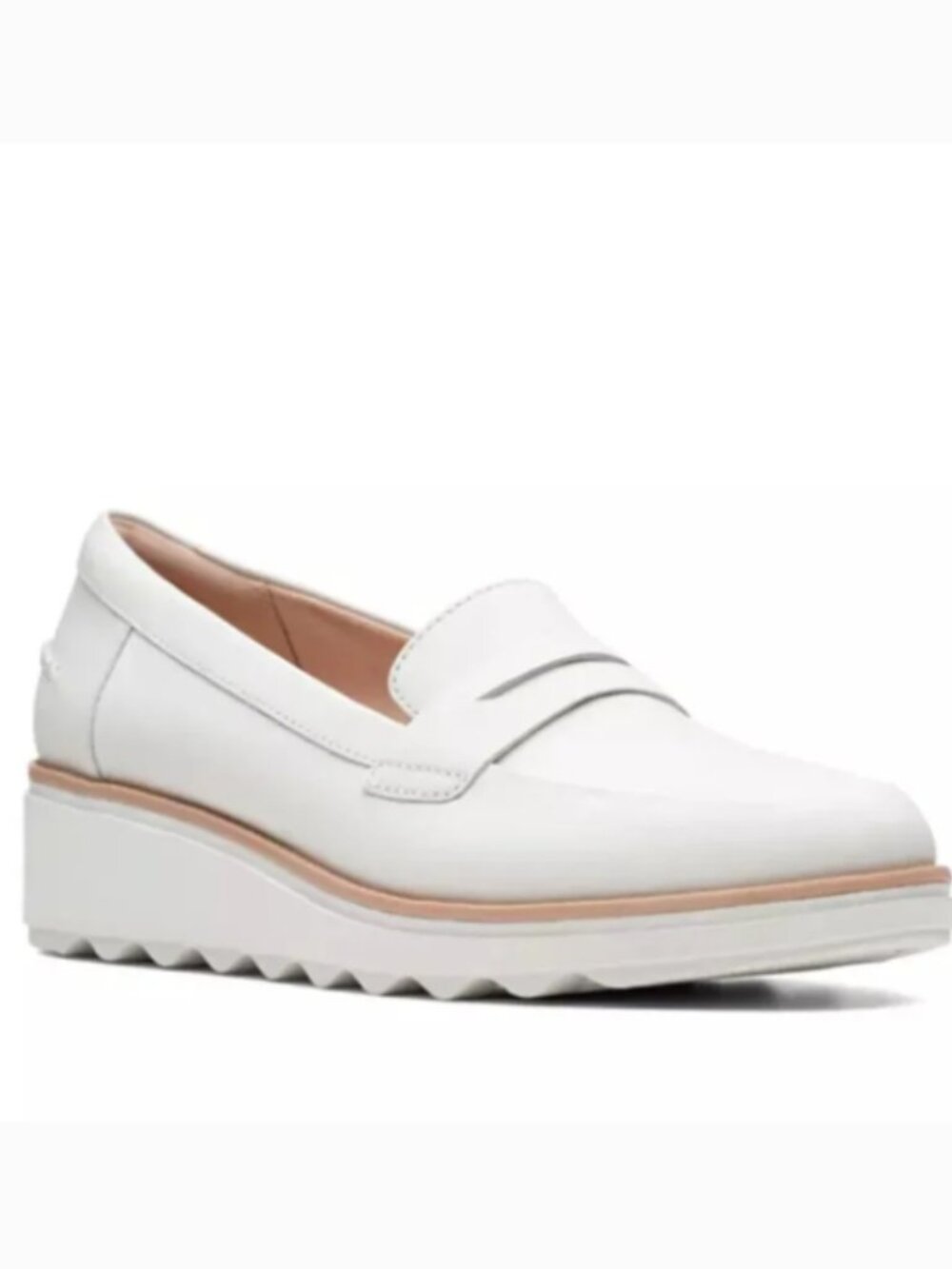 Clarks Collection Women's Sharon Ranch Platform Loafers Size 9.5